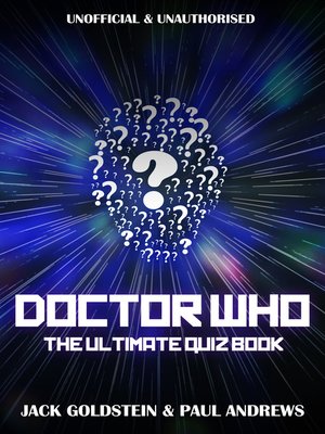 cover image of Doctor Who: The Ultimate Quiz Book